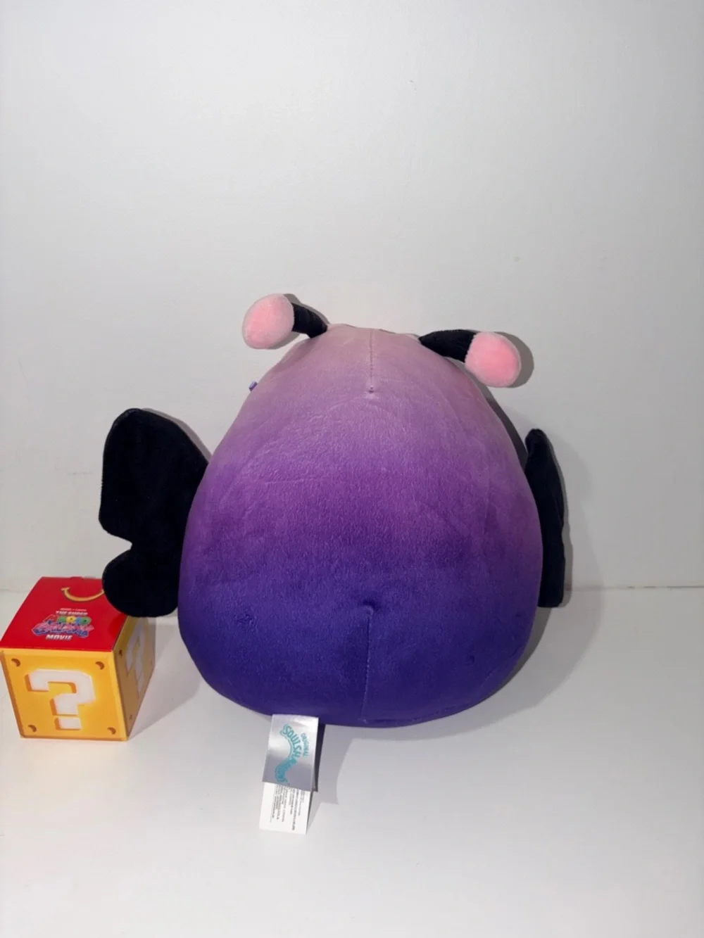 8" Squishmallow Rida Butterfly Plush Rare Purple Cute Gift Kids like new✨ - Picture 2 of 2